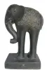 Product image 7 of the product “Majestic Elephant Sculpture, 60 cm Height, Cast Stone, Antique Finish Colour ”